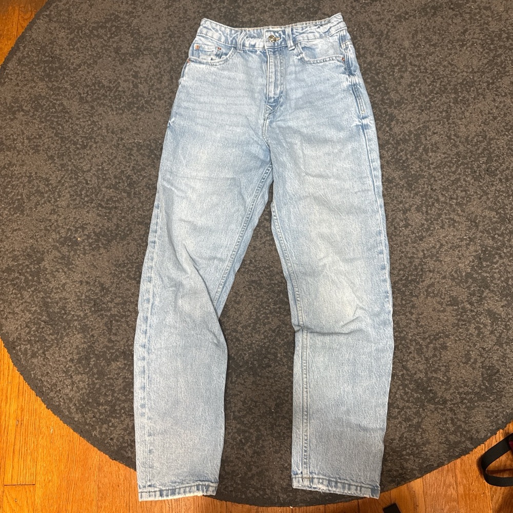 Zara mom jeans